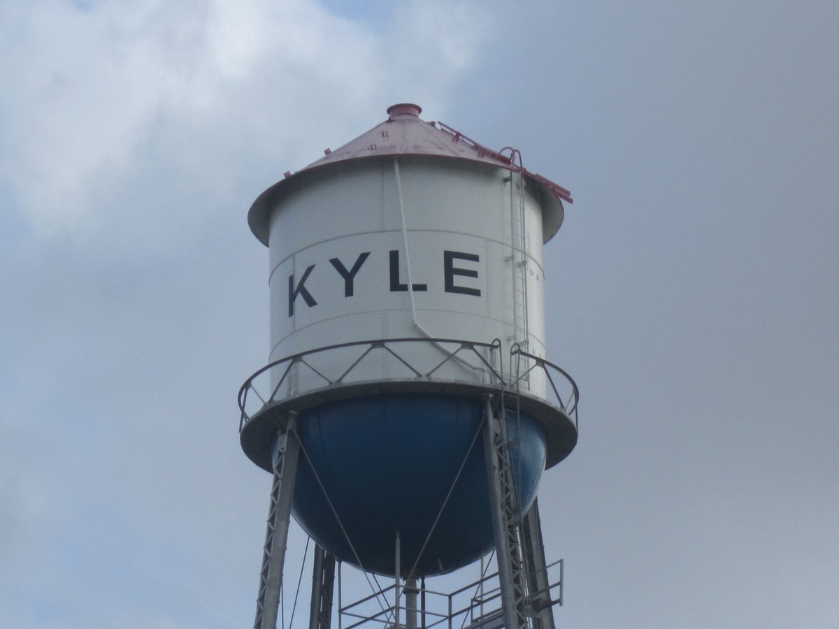 Kyle, TX - File:Kyle, TX, water tower IMG 4887.JPG - Wikimedia Commons